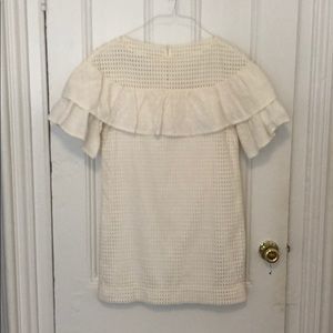J. Crew White Eyelet Dress